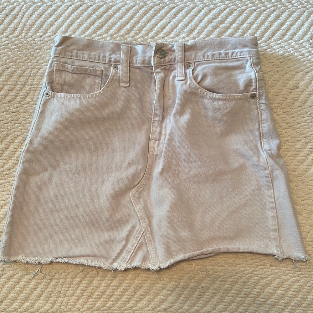 Madewell mini skirt